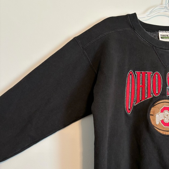 Vintage Ohio State NCAA Crewneck Basketball Sweatshirt Small USA 90s Pullover - Picture 7 of 13